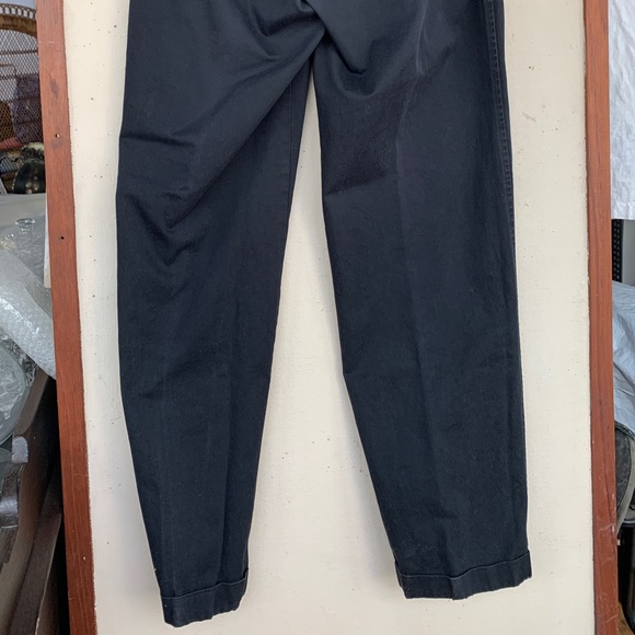 MENS PERRY ELLIS BLACK DRESS/CHINO PANTS - Picture 4 of 7